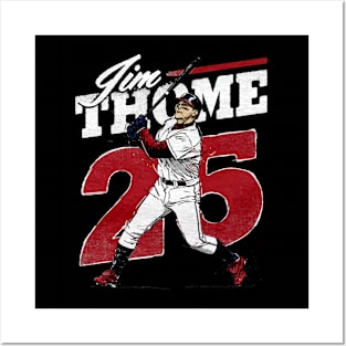 jim thome retro Posters and Art